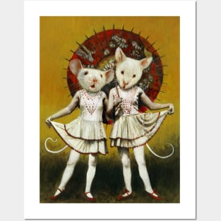 Vintage Theatrical Mice Posters and Art